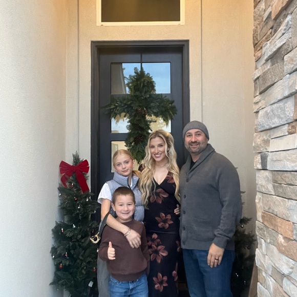 Cupshe Black and Orange Floral Dress - Picture 5 of 6